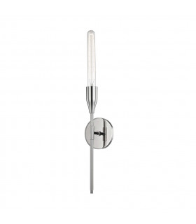 Tara 1 Light Wall Sconce Polished Nickel
