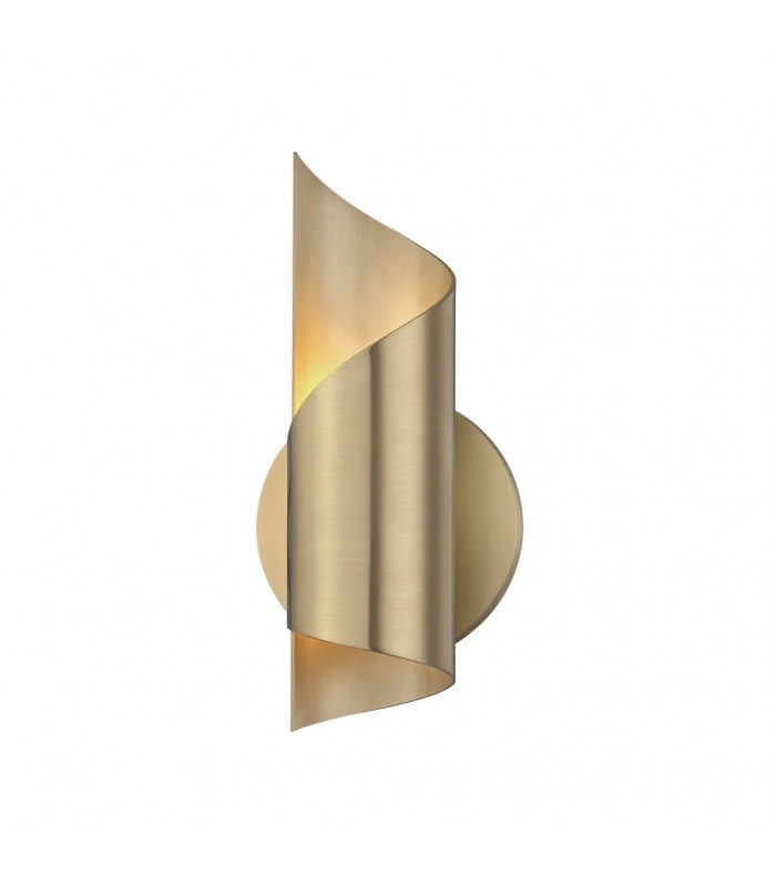 Evie 1 Light Wall Sconce Brass