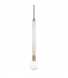 Pippin 1 Light Pendant Brass