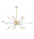 Pippin 15 Light Chandelier Brass 2700K