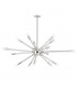 Pippin 15 Light Chandelier Polished Nickel 2700K