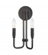 Brigitte 2 Light Wall Sconce Old Bronze