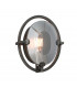 Prism 1 Light Wall Sconce Graphite Crystal