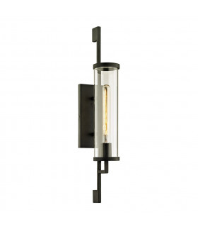 Park Slope 1 Light Wall Forged Iron Glass IP44