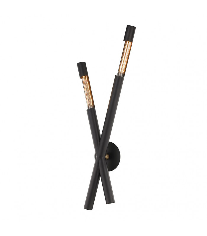 Hendrix 2 Light Wall Sconce Chemical Bronze