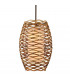 Balboa 6 Light Pendant Natural Rattan