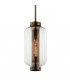 Atwater 1 Light Hanger Vintage Brass Glass IP44