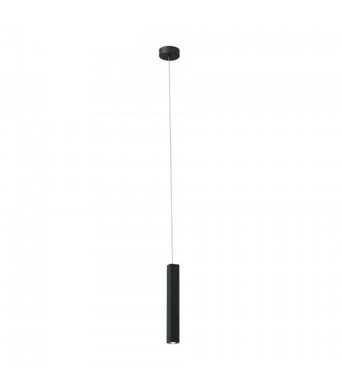 LED Slim Ceiling Pendant Light Black 4cm - 1