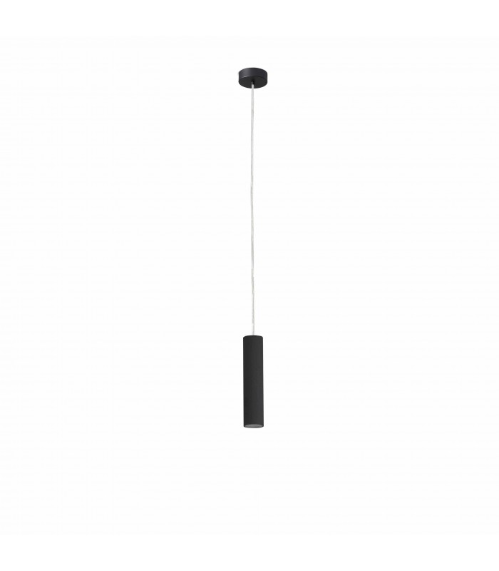 LED Slim Ceiling Pendant Light Black - 1