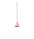 LED Slim Dome Ceiling Pendant Light Pink 10cm - 1