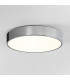 Mallon LED Large Bathroom Flush Ceiling Light Polished Chrome IP44-1