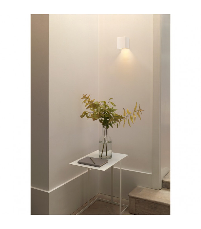 Parma 100 3000K LED 1 Light Indoor Up Down Wall Light Plaster-3