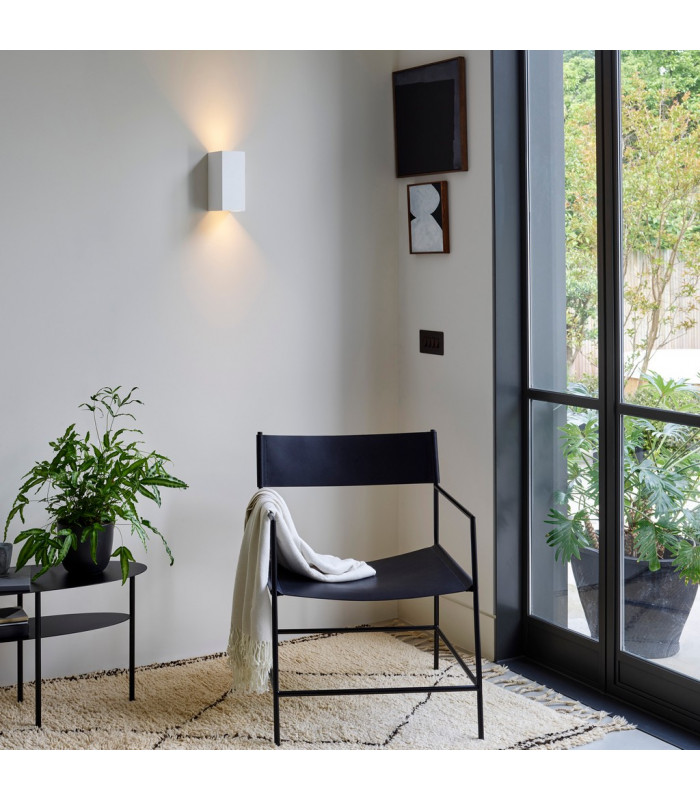 LED 2 Light Indoor Medium Wall Light Plaster-4