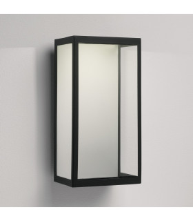Puzzle LED 1 Light Outdoor Wall Light Black IP44-1