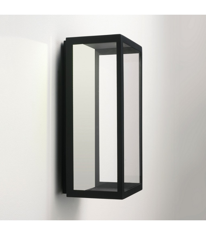 Puzzle LED 1 Light Outdoor Wall Light Black IP44-2