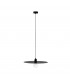 1 Light Dome Ceiling Pendant Black, E27 - 1