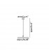 1 Light Dome Ceiling Pendant Black, E27 - 2