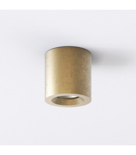 Kos Coastal Outdoor Round Surface Mounted Downlight Solid Brass IP44-2