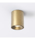 Kos Coastal Outdoor Round LED Surface Mounted Downlight Solid Brass IP44