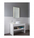 LED 6 Light Small Illuminated Bathroom Mirror Light IP44-3