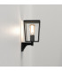 Farringdon Outdoor Wall Lantern Textured Black IP44 E27-3