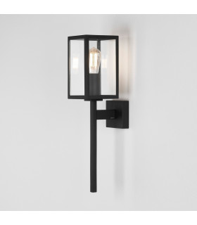 Coach Outdoor Wall Light Textured Black IP44 E14-1