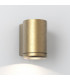 Jura Single Outdoor Coastal Wall Downlight Solid Brass IP44 GU10-1