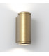 Jura Twin 2 Light Outdoor Up Down Coastal Wall Light Solid Brass IP44 GU10-1