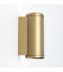 Jura Twin 2 Light Outdoor Up Down Coastal Wall Light Solid Brass IP44 GU10-3