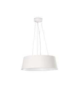 LED Round Ceiling Pendant Light White IP44 - 1