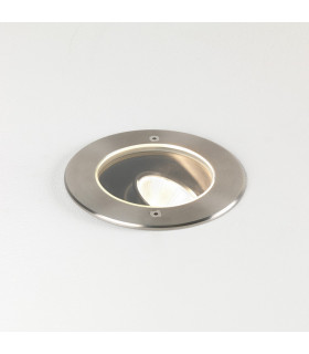 Cromarty Outdoor LED Ground Light Brushed Stainless Steel IP67