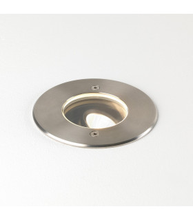 Cromarty LED Outdoor Ground Light Brushed Stainless Steel IP67