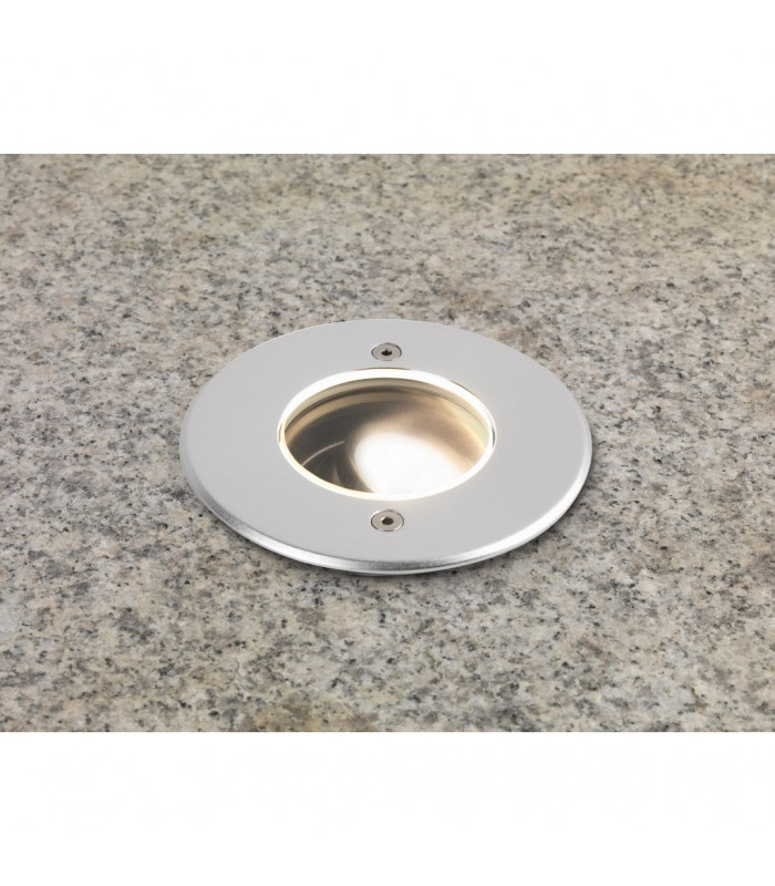 Cromarty LED Tiltable Outdoor In Ground Recessed Spotlight Anodised Aluminium IP67-3