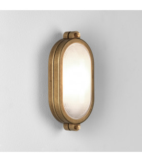 Malibu Outdoor Coastal Bulkhead Wall Light Solid Brass IP65 E27-1