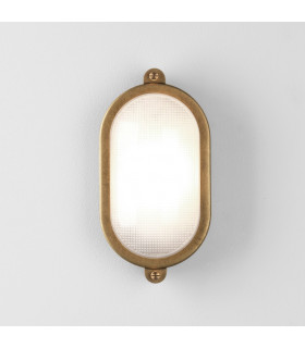 Malibu Outdoor Coastal Bulkhead Wall Light Solid Brass IP65 E27-2