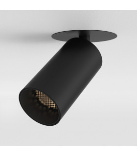 Can Recessed LED Spotlight Matt Black-1