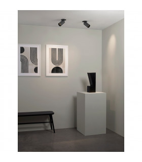 Can Recessed LED Spotlight Matt Black-2