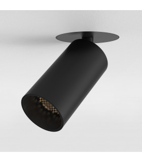 Can 50 Flush Fire-Rated AC Integrated LED Module Spotlight Matt Black