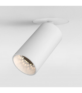 Can 50 Flush Fire-Rated AC Integrated LED Module Spotlight Matt White