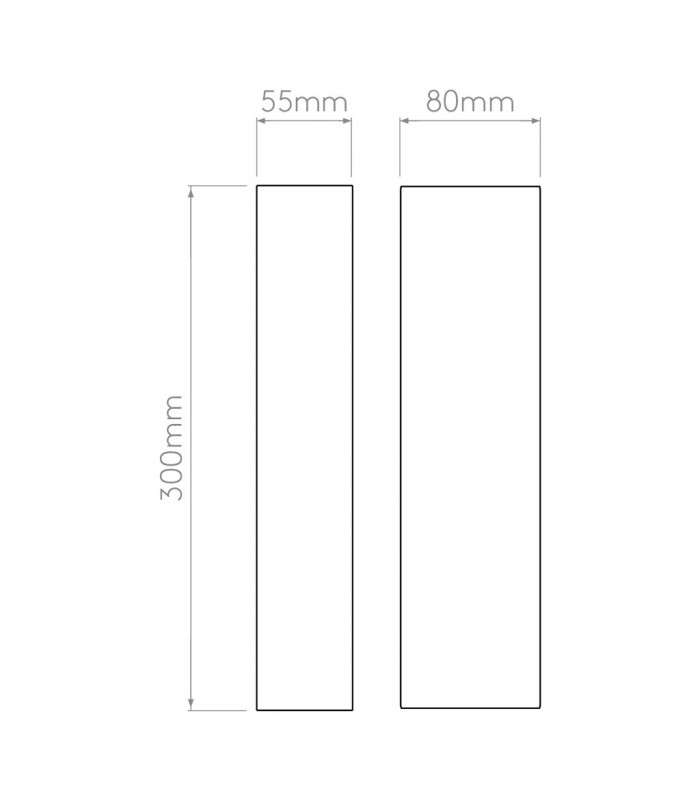 Kinzo LED Wall Light Bronze-3