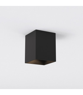 Kinzo Integrated LED Square Surface Mounted Downlight Textured Black 12.5W-1