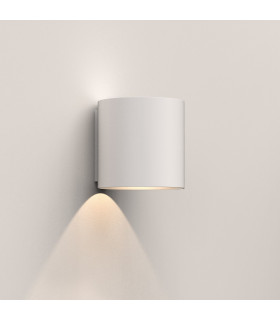Yuma LED Wall Light Textured White-1