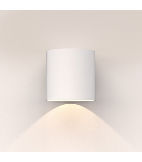 Yuma LED Wall Light Textured White-2