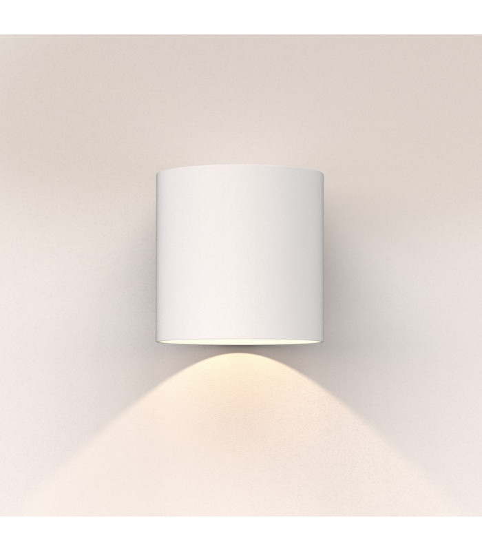 Yuma LED Wall Light Textured White-2