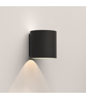 Yuma LED Wall Light Textured Black-1