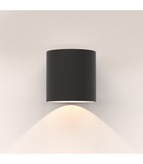 Yuma LED Wall Light Textured Black-2