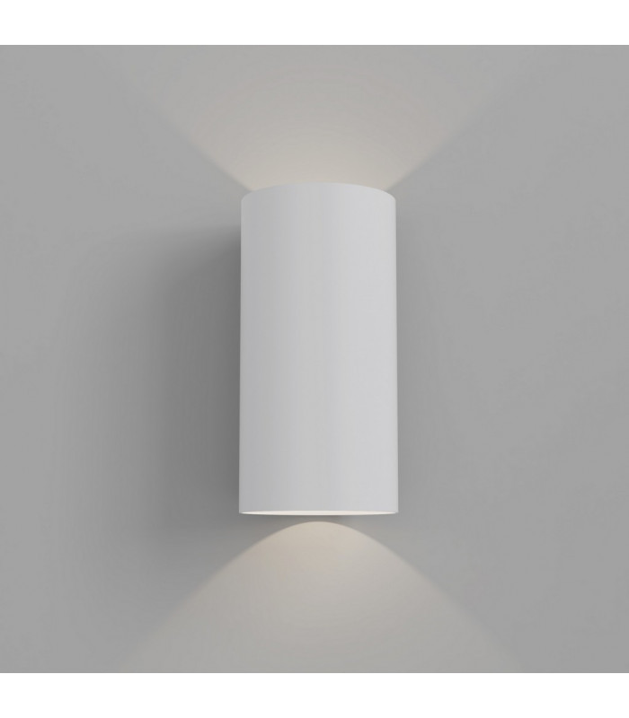 Yuma LED Wall Light Textured White-2