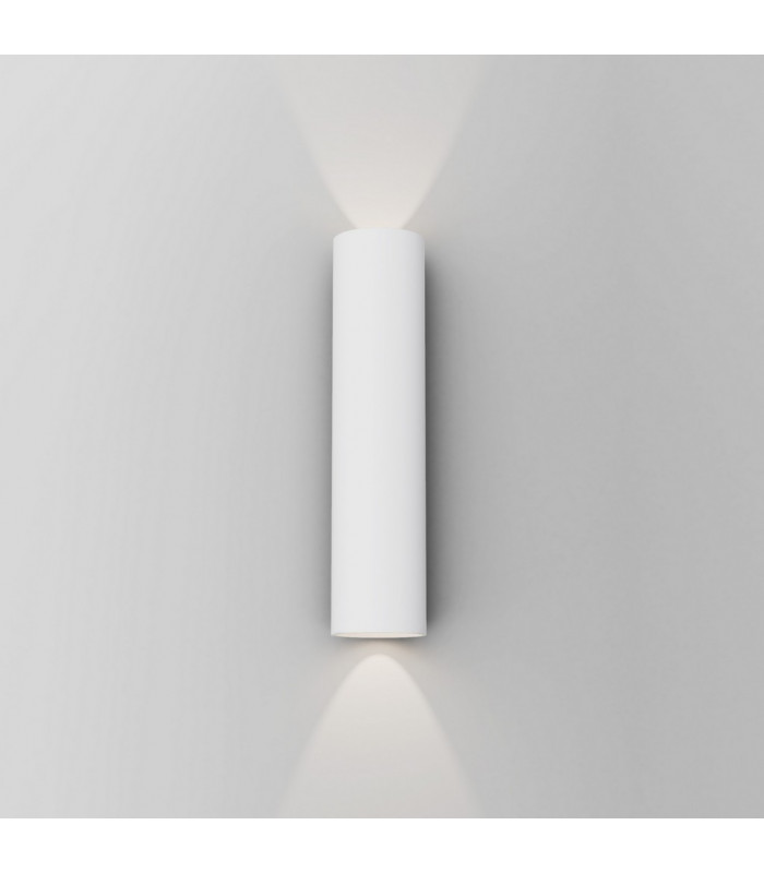Yuma LED Wall Light Textured White-2