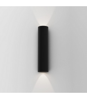 Yuma LED Wall Light Textured Black-2