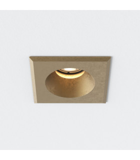 Solway Coastal Outdoor Square Recessed Downlight Solid Brass IP65 GU10-1